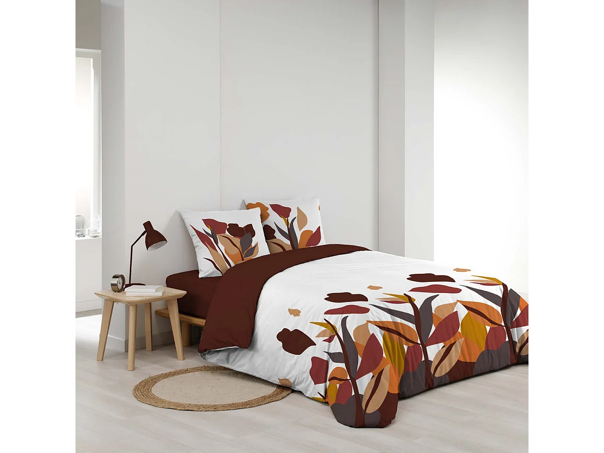 Parure de Lit 3 Pièces "Paloma" 240x220cm Multicolore
