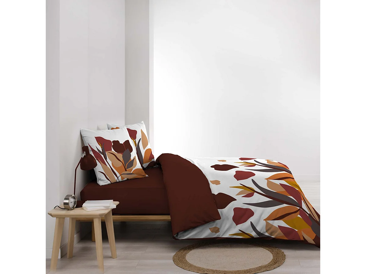 Parure de Lit 3 Pièces "Paloma" 240x220cm Multicolore