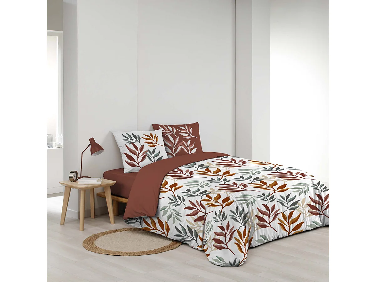Parure de Lit 3 Pièces "Makao" 240x220cm Multicolore