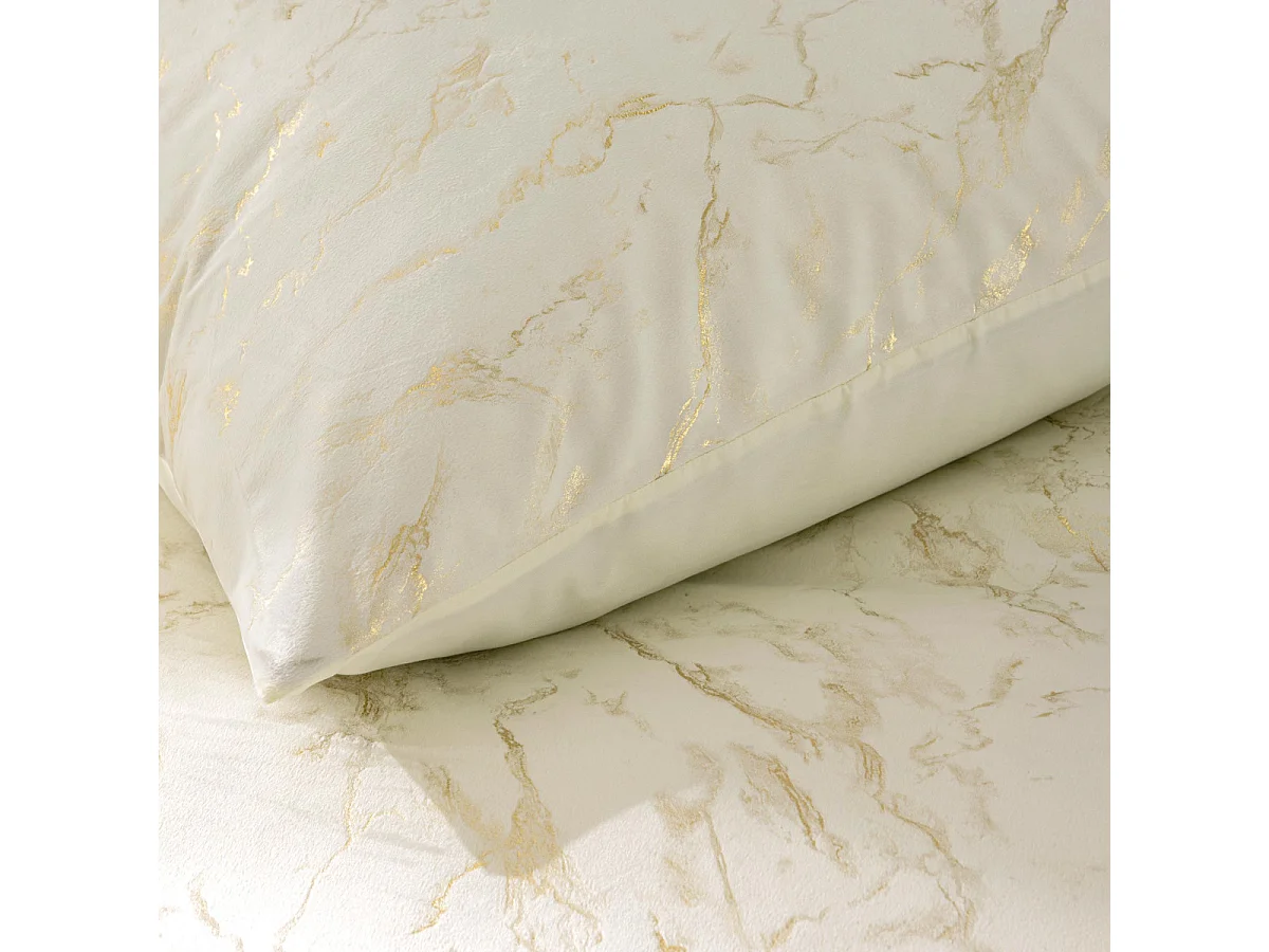 Parure de Lit 3 Pièces "Marius" 240x220cm Naturel