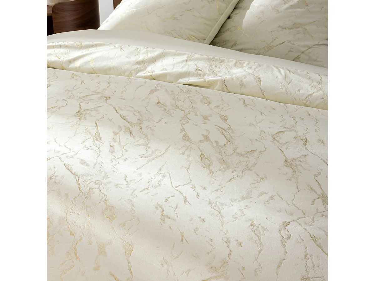 Parure de Lit 3 Pièces "Marius" 240x220cm Naturel