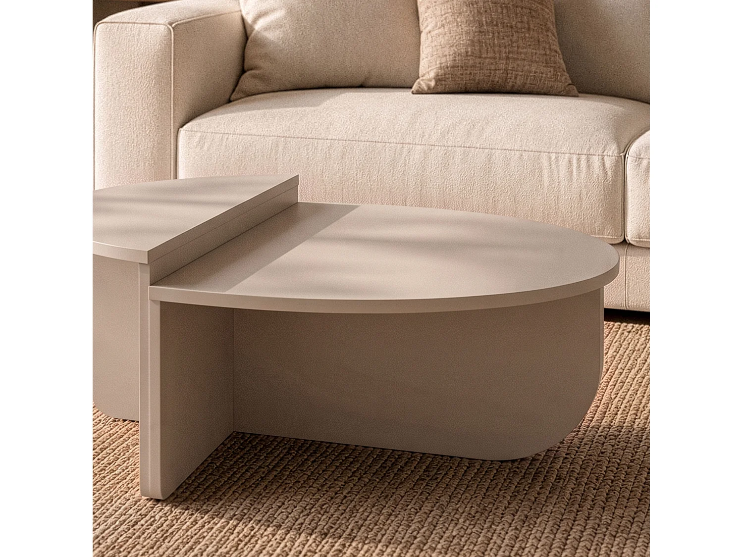 Lot de 2 tables basses L90 cm - ORION