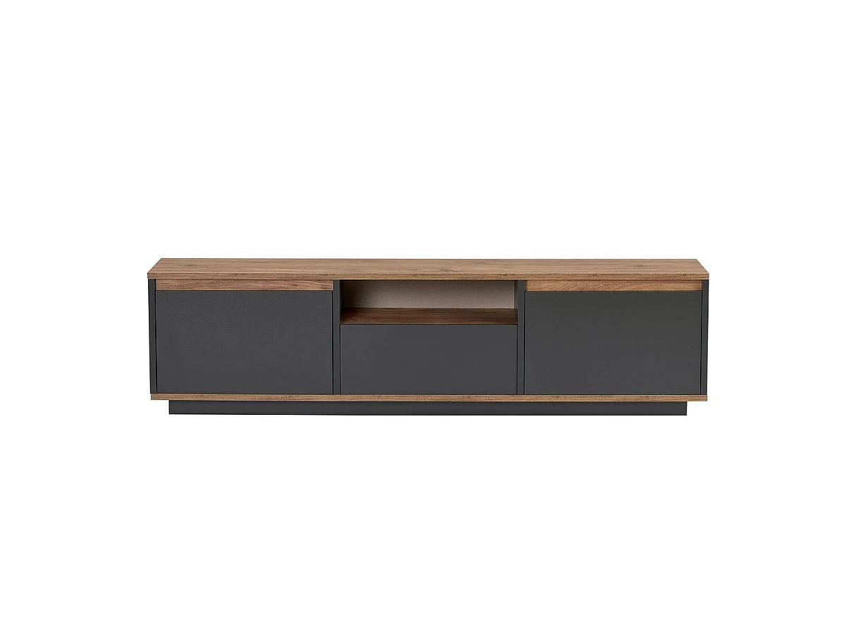 Mobile TV a 3 ante ribaltabili e 1 nicchia L160 cm - LUME
