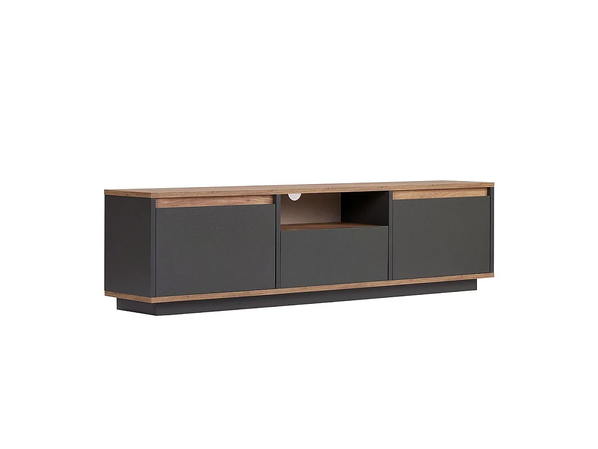 Mobile TV a 3 ante ribaltabili e 1 nicchia L160 cm - LUME