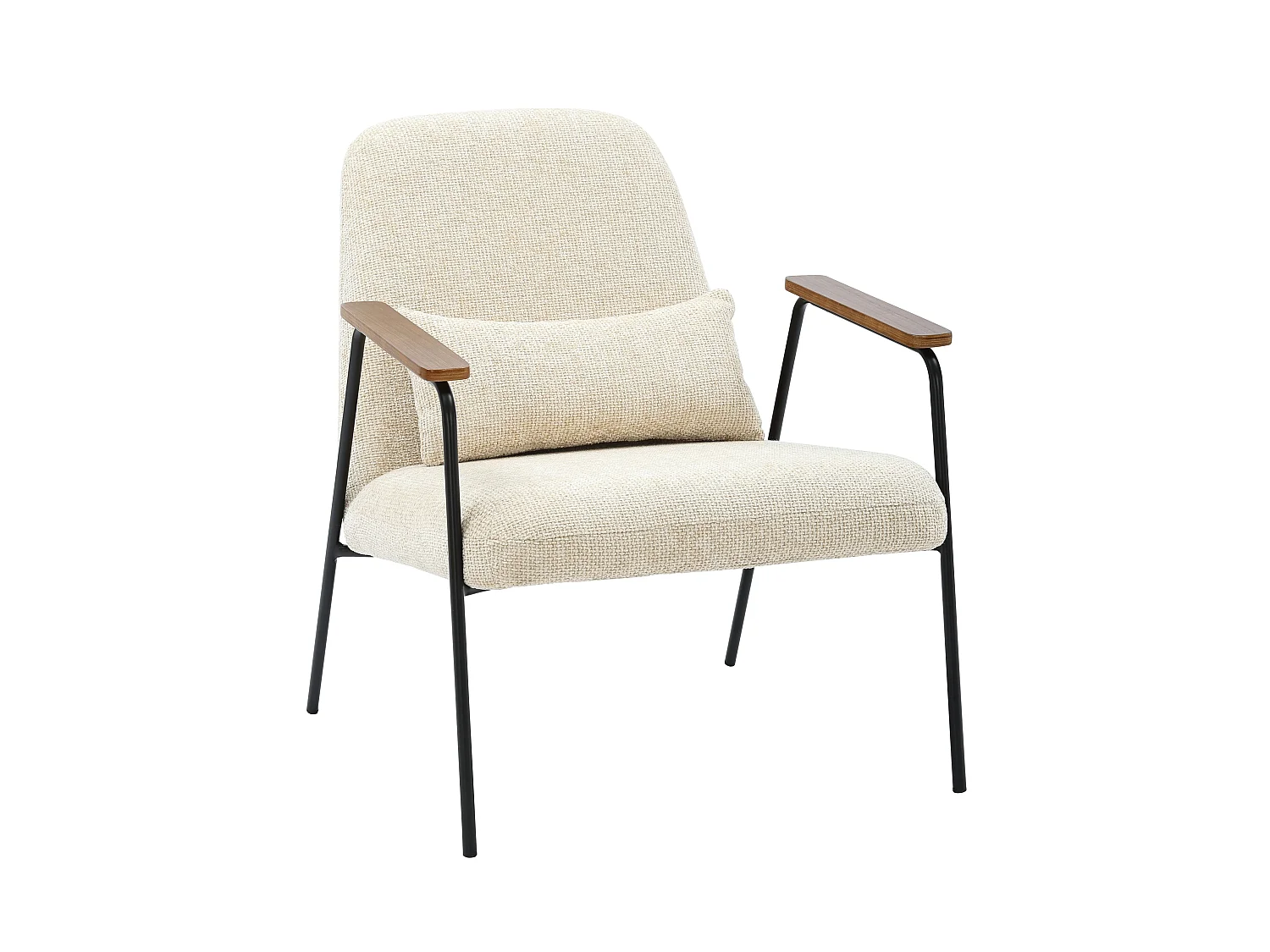 Fauteuil en tissu ALFRED