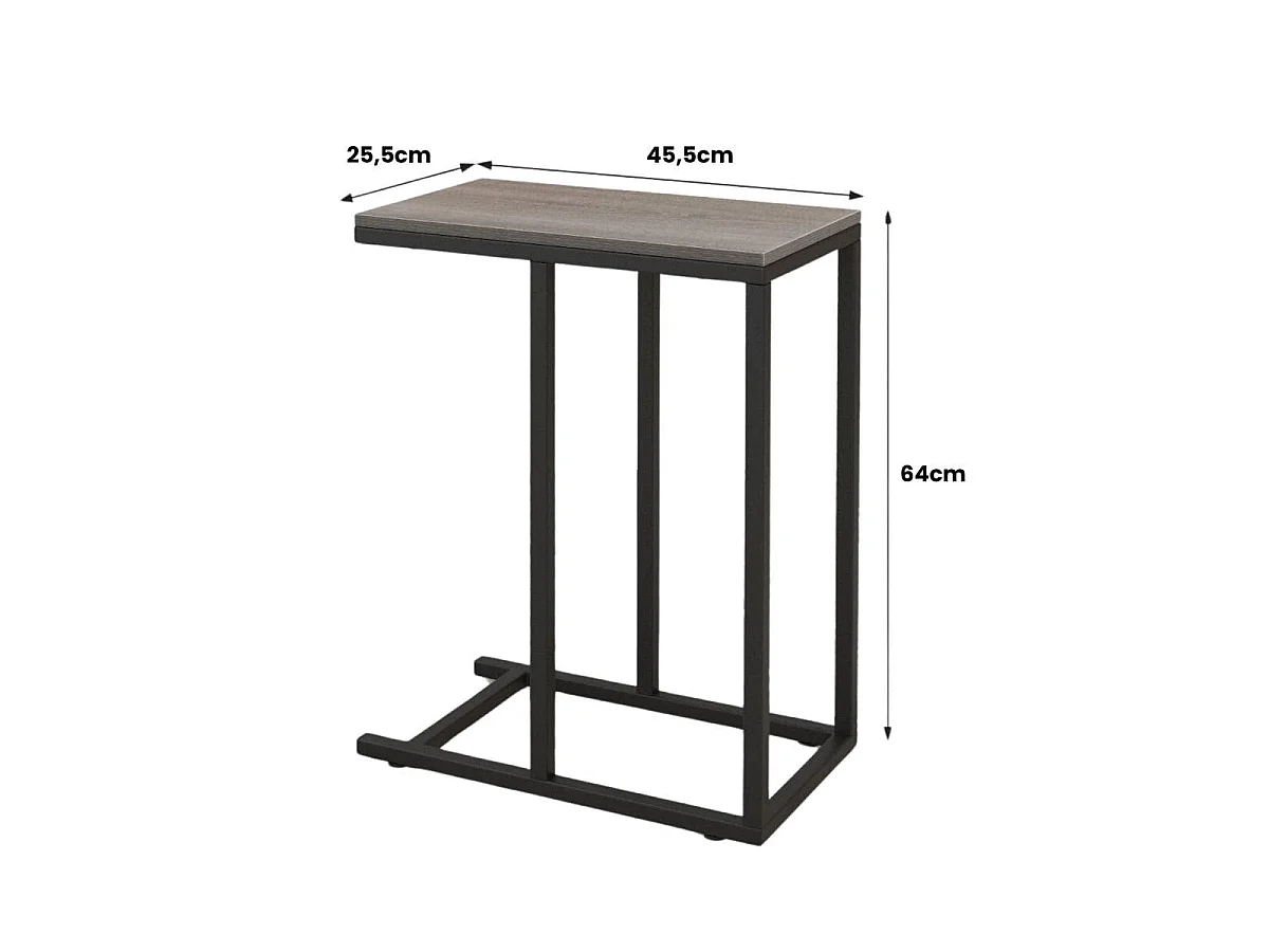 Tavolino da salotto Loft Tavolino per laptop in stile industriale