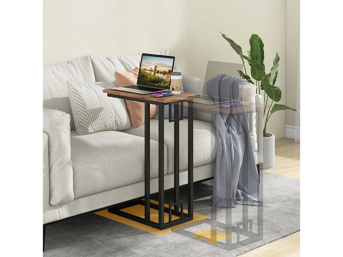 Tavolino industriale per laptop Tavolino ausiliario