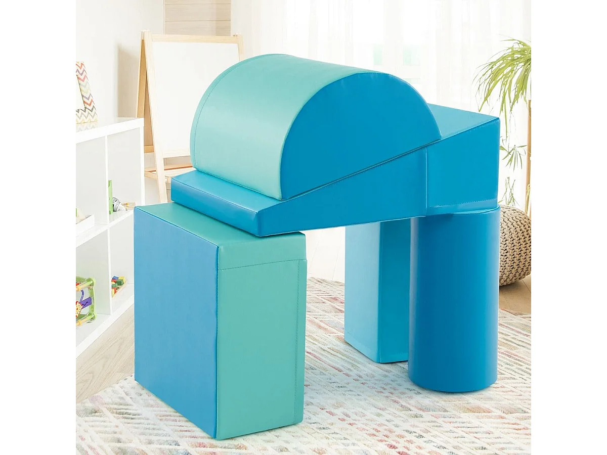 Set „Große Schaumstoffbausteine für Kinder“, 5 Stück