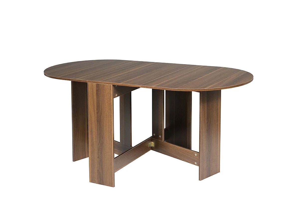 TABLE DE CUISINE ET DE SALLE À MANGER PLIABLE 3 EN 1 163 x 80 cm