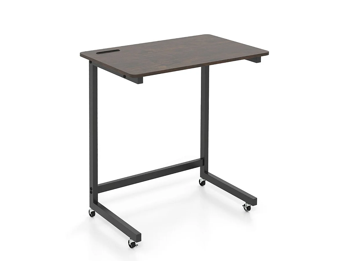 Table d'appoint à roulettes Table mobile pour ordinateur portable