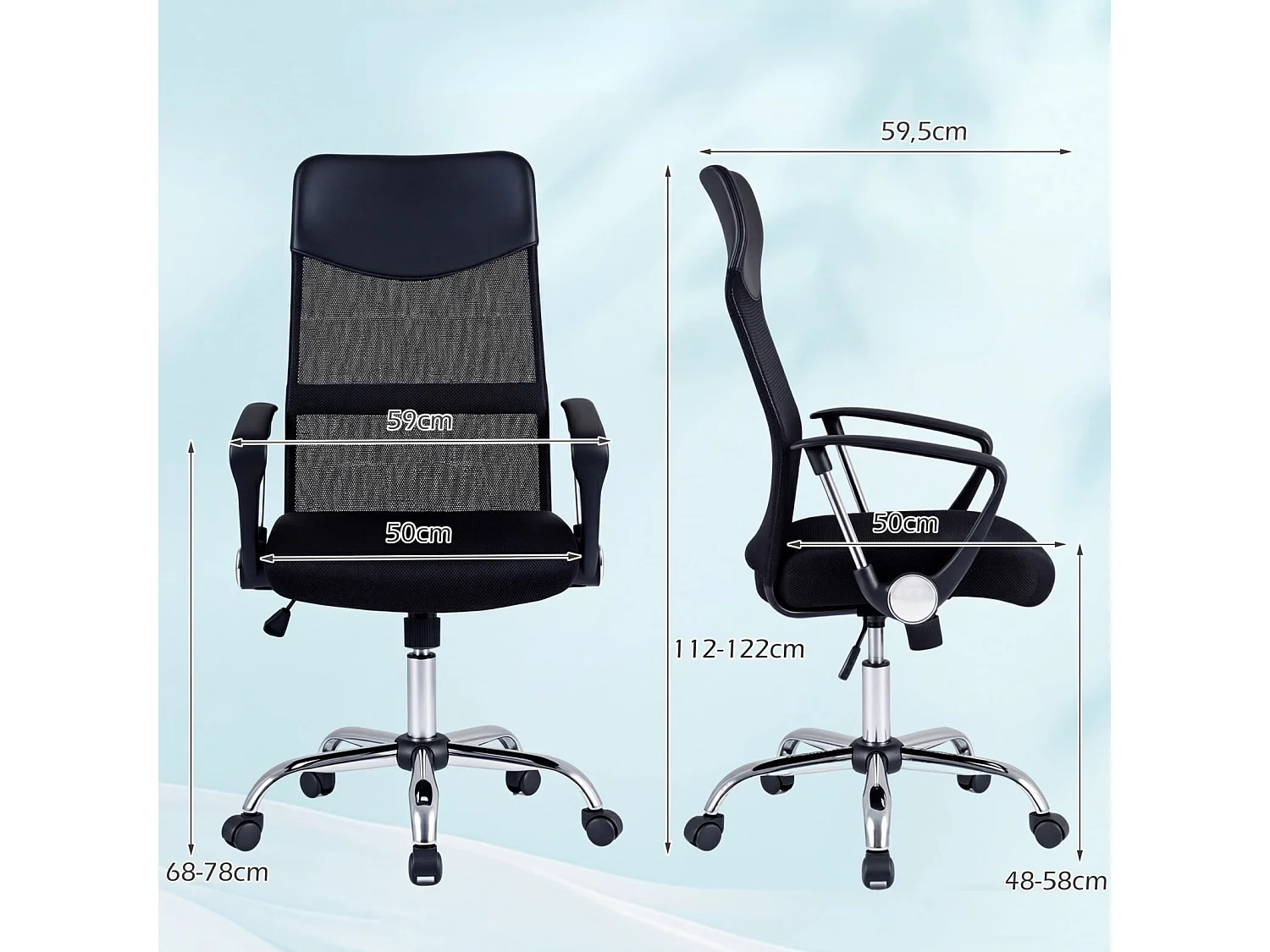 Ergonomischer Bürostuhl mit Armlehnen Bürostuhl