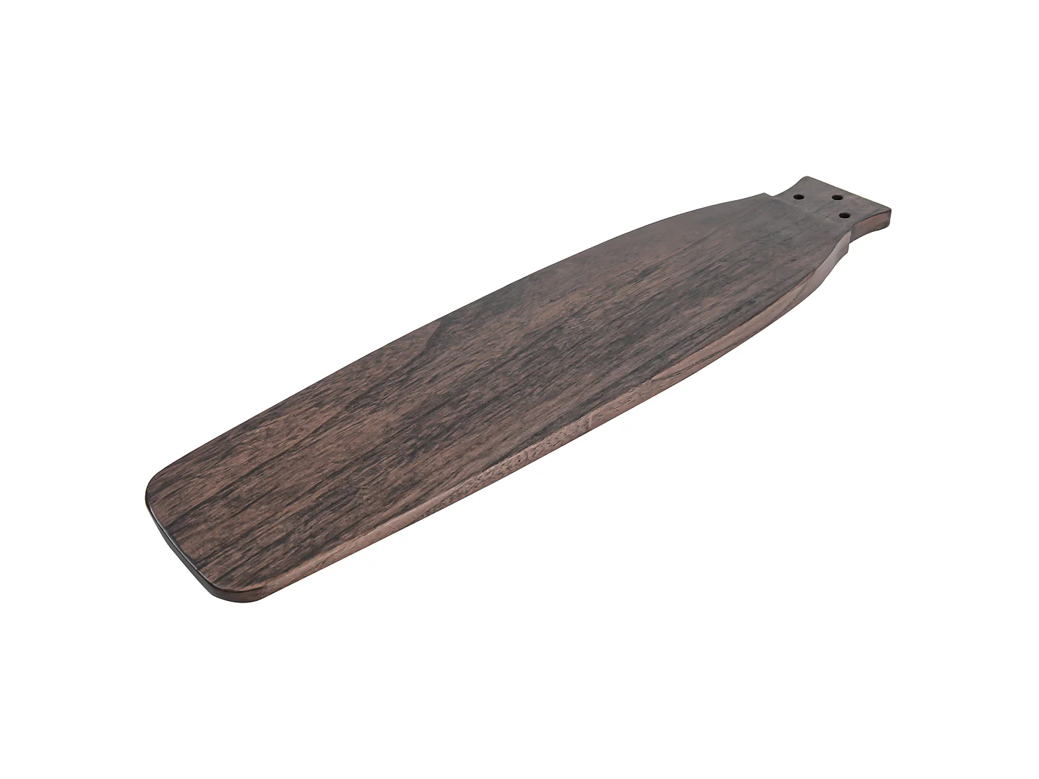 Parrot Uncle Ventilateur de plafond LED 142 cm, 6 vitesses, pales en bois massif chêne gris, tige noir mat, style moderne