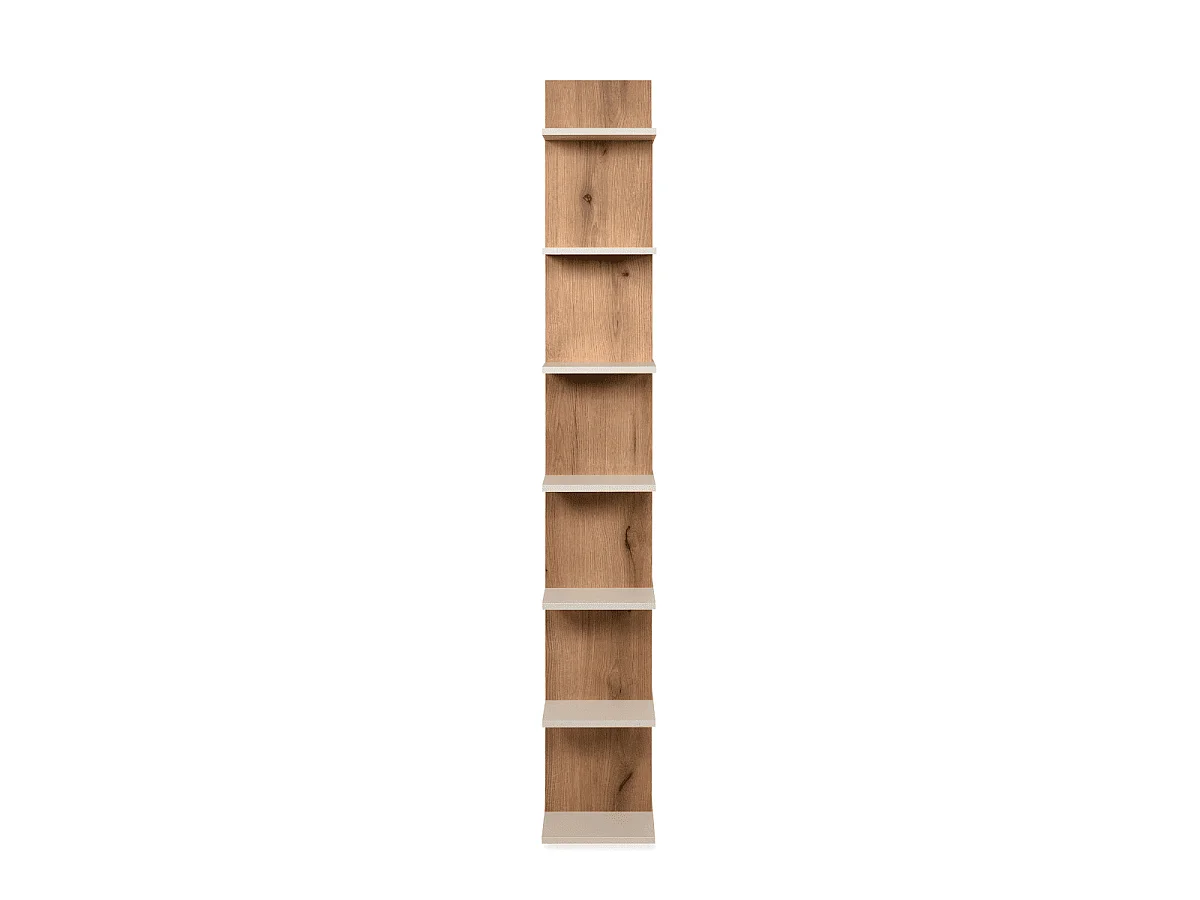 Boekenkast met 10 open vakken, H175 cm - ARVID