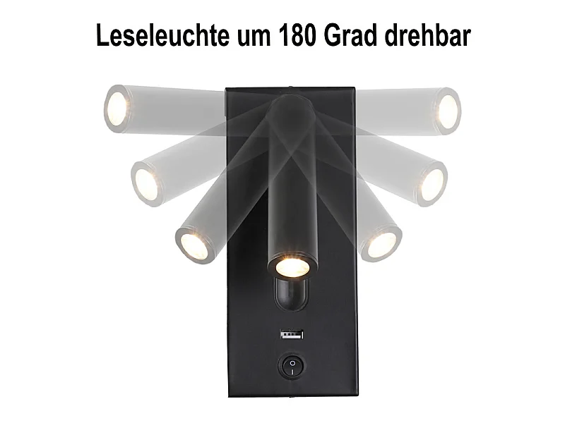 Sengkiste 180x200cm i fløjl - med USB og drejelig læselampe - Beige
