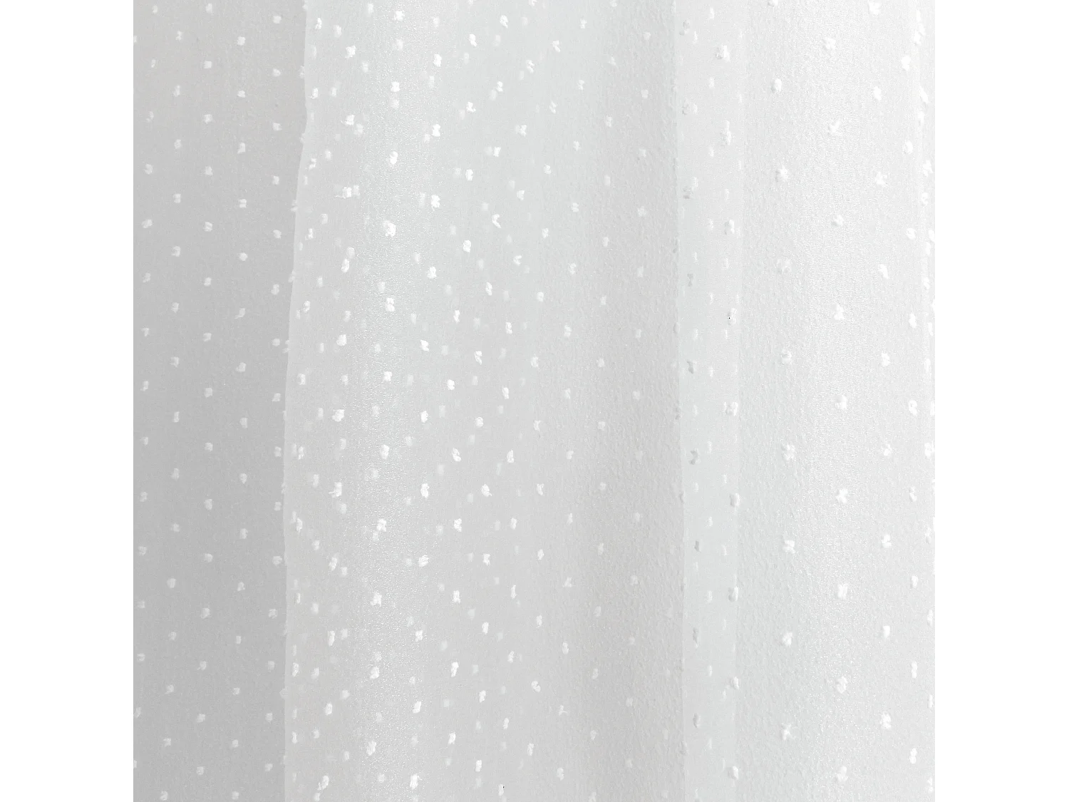 Voilages fenêtres, à œillets, blanc, 140x240cm, lot de 2, plumetis, Collection Lolita, CMADECO - Blanc