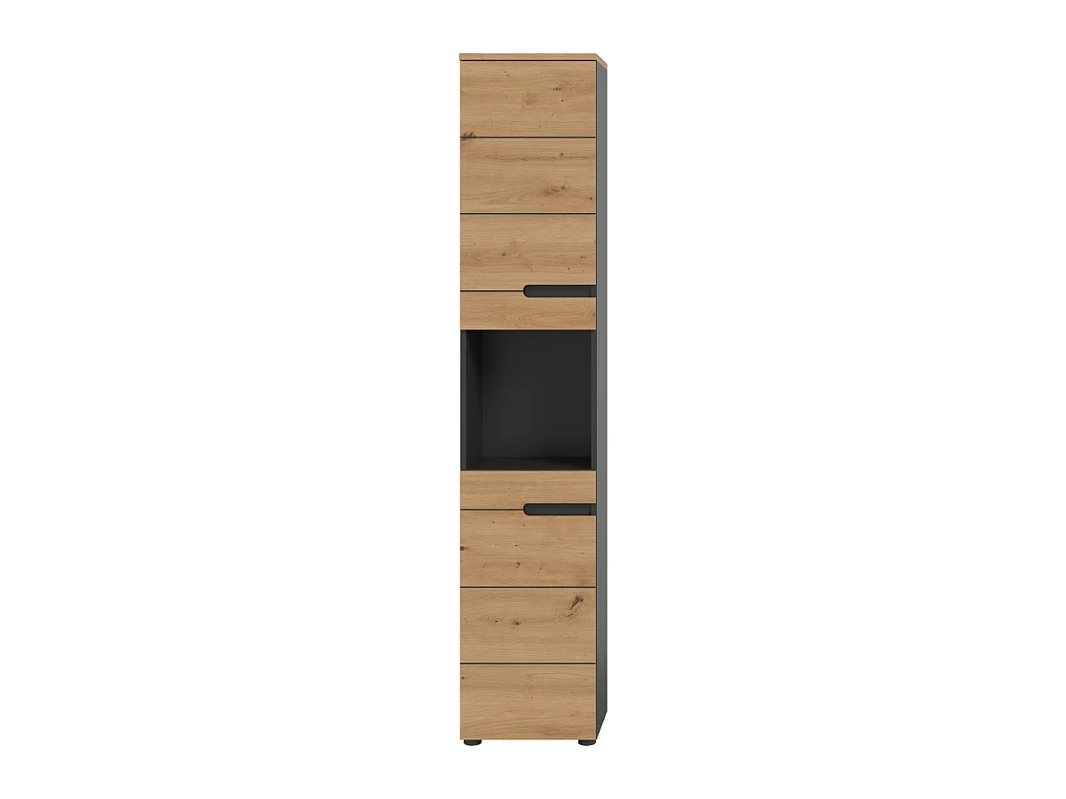 Coluna de casa de banho com 2 portas e 1 nicho A193 cm - ENO
