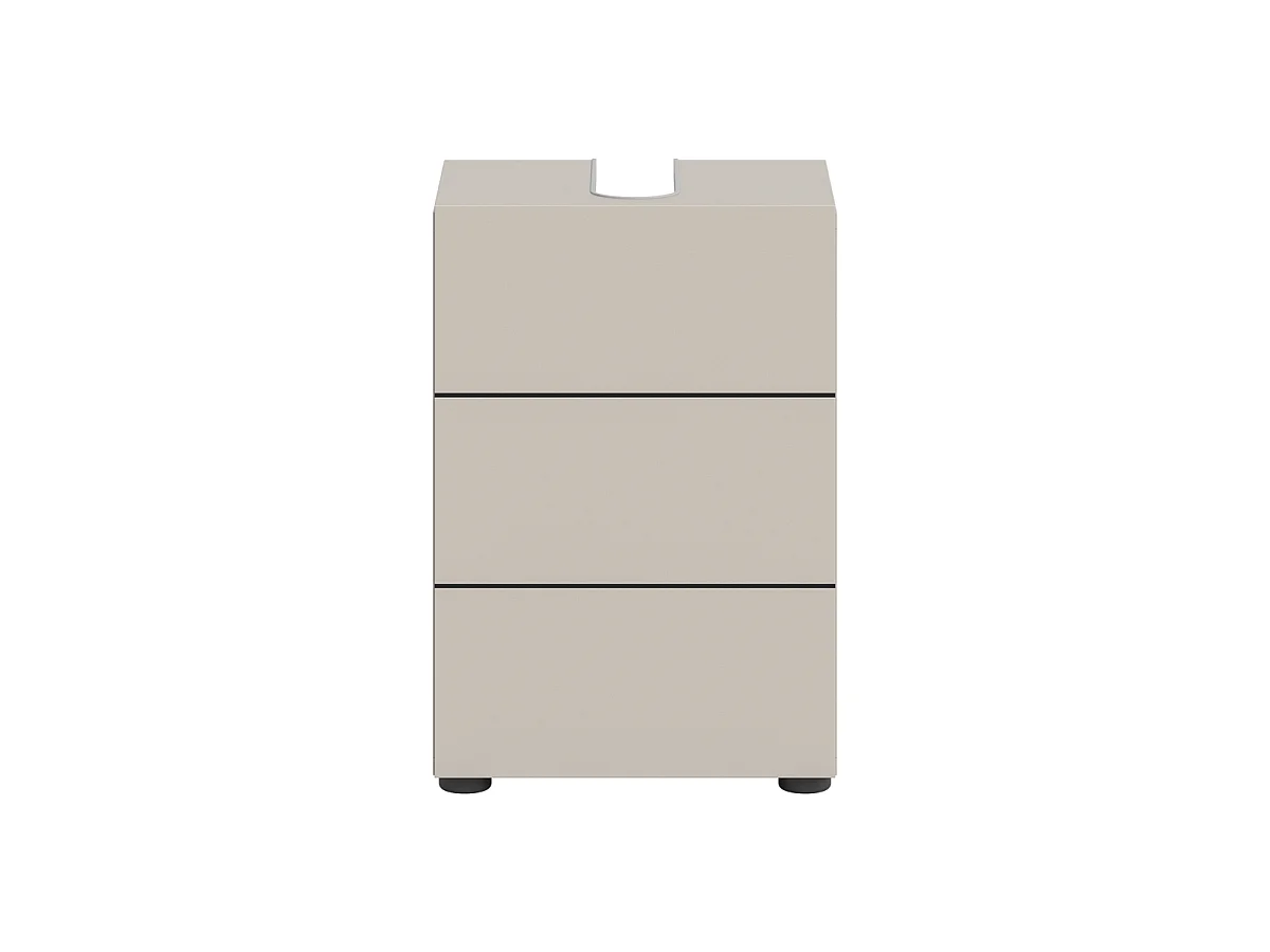 Meuble sous lavabo 1 porte L38 cm - NUA