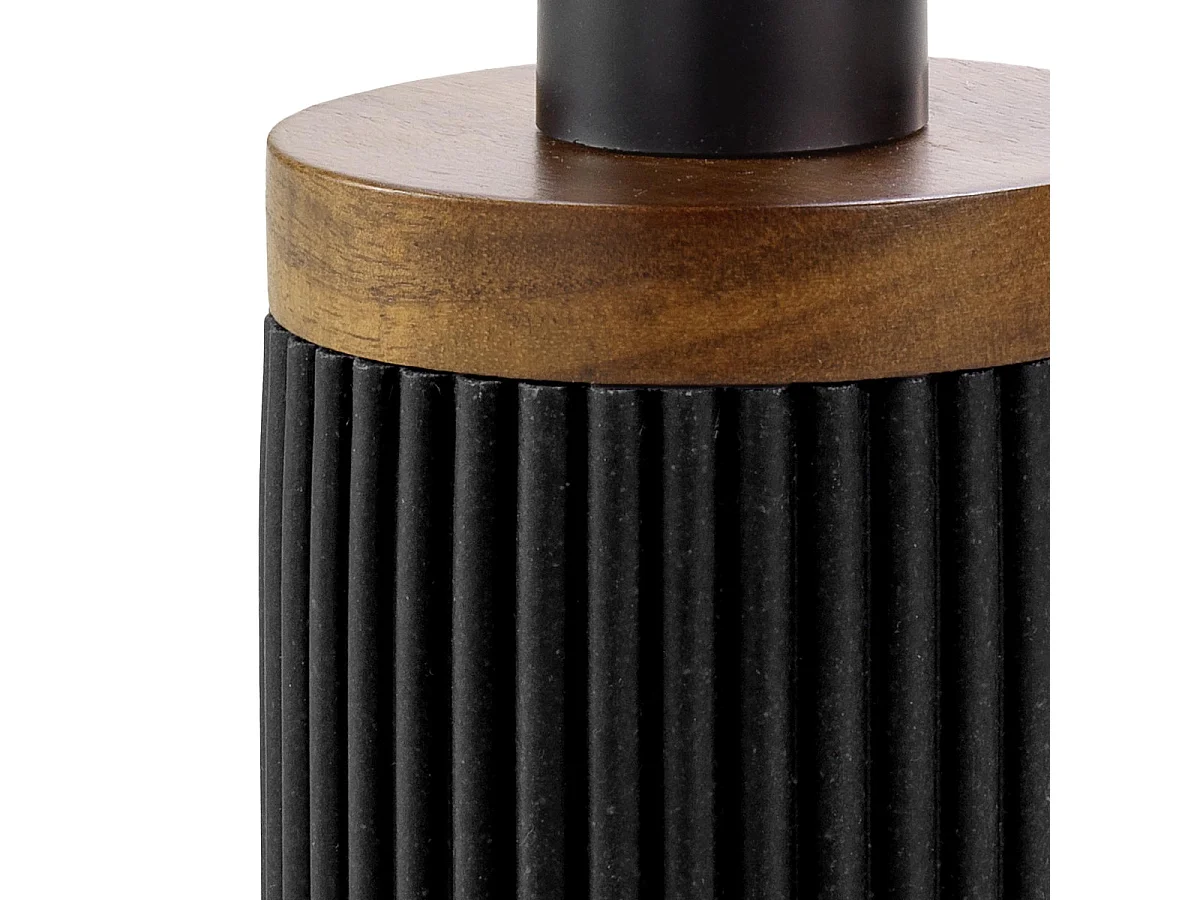 Distributeur de Savon "Niagara" 17cm Noir