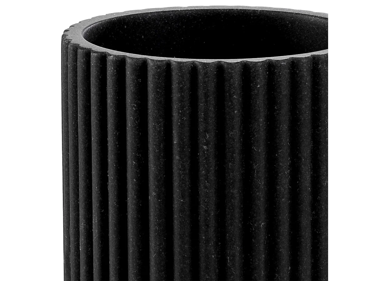 Gobelet Brosse à Dents "Niagara" 10cm Noir