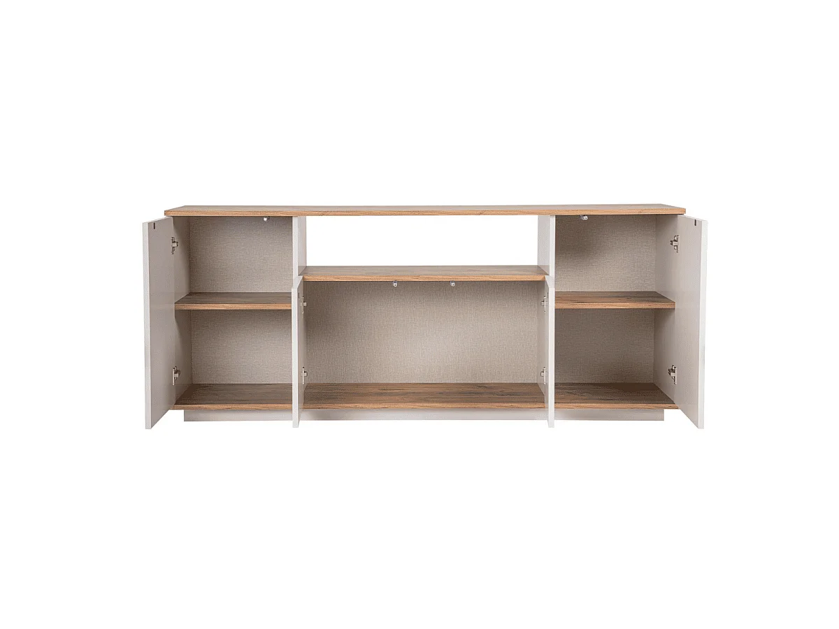 Buffet 4 portes et 1 niche centrale L180 cm - ARISTA
