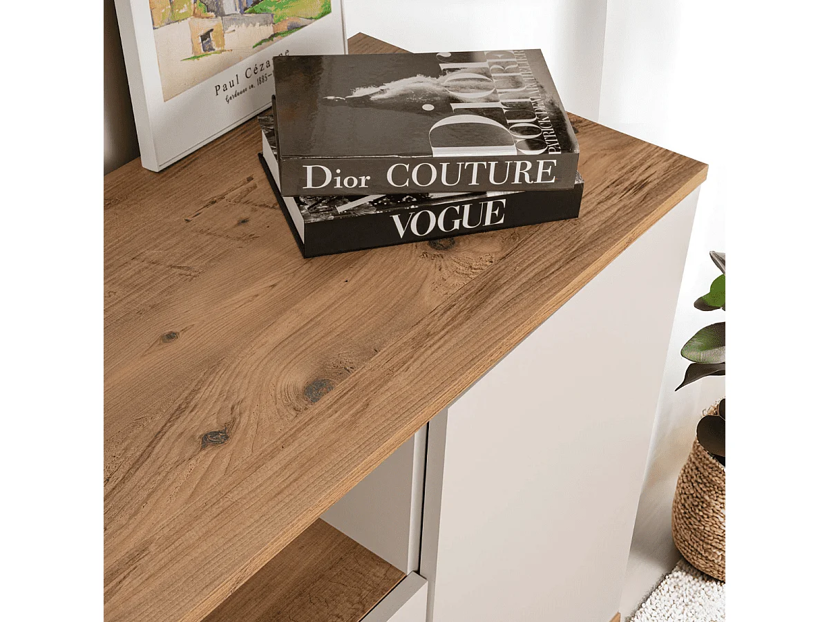 Buffet 4 portes et 1 niche centrale L180 cm - ARISTA