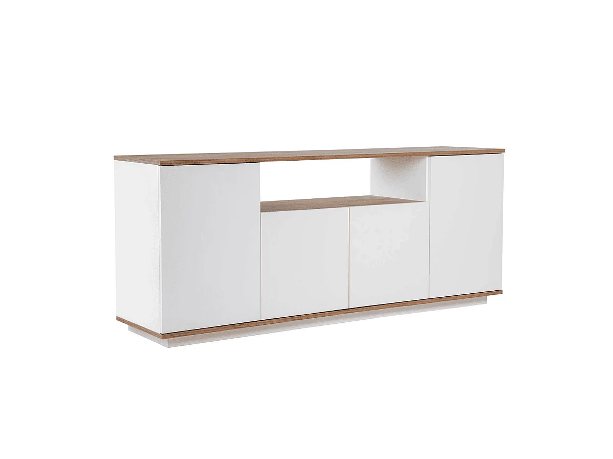 Buffet met 4 deuren en 1 centrale niche L180 cm - ARISTA