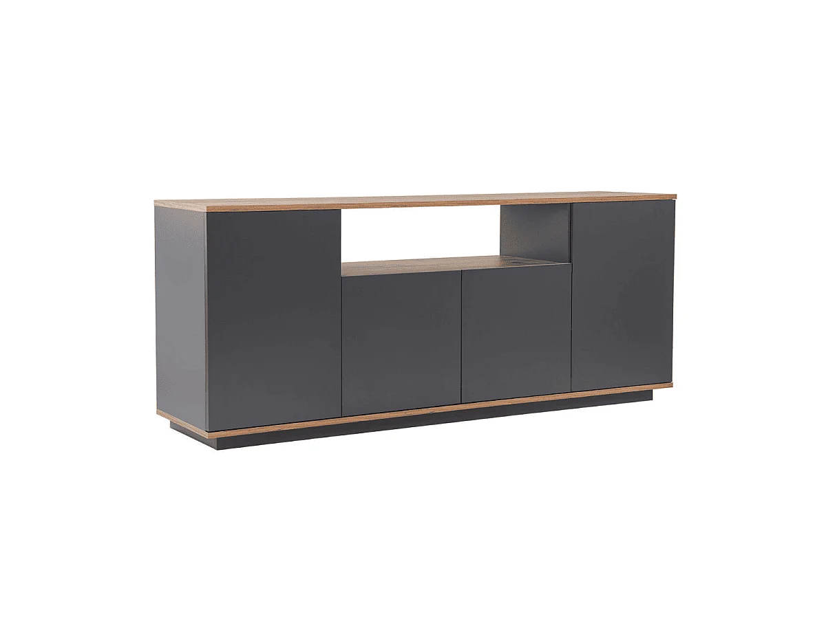 Buffet met 4 deuren en 1 centrale niche L180 cm - ARISTA