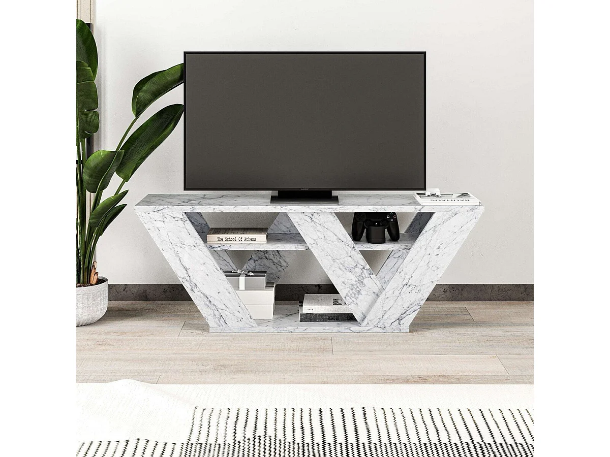 Mueble de TV 3 estantes L110 cm - Pipralla