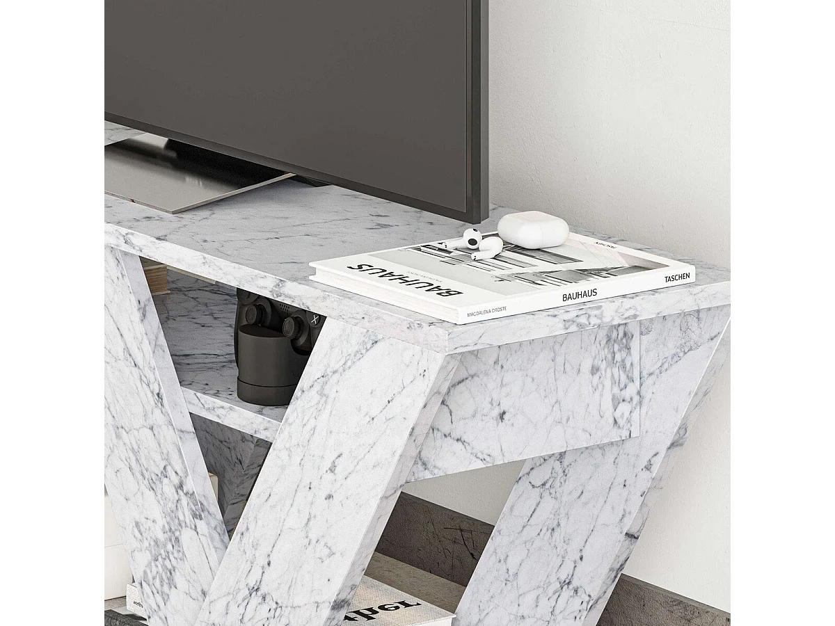 Mueble de TV 3 estantes L110 cm - Pipralla