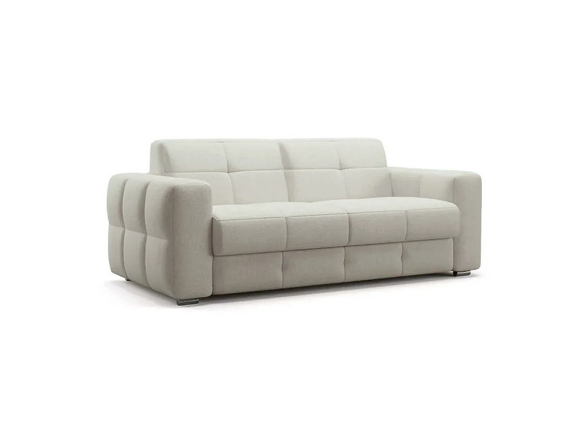 3-zits slaapbank met express-opening in stof L207 cm - CAMERON