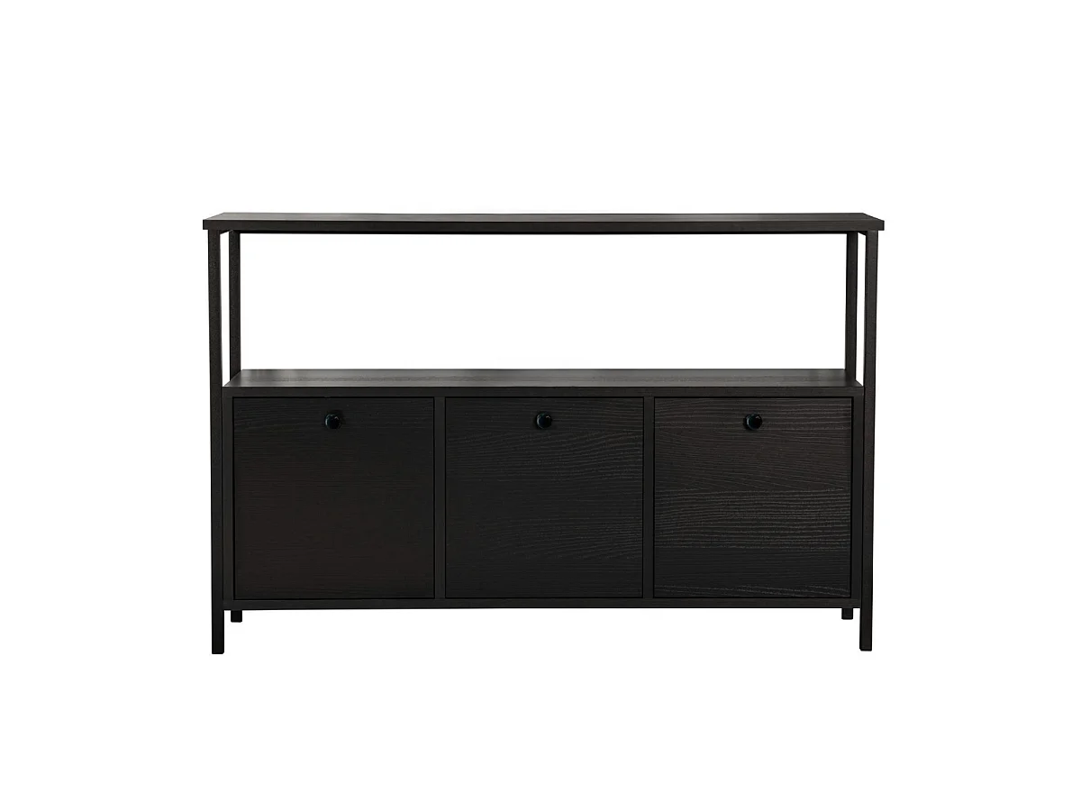 Aparador de 3 puertas con 1 estante superior L120 cm - SIENNA