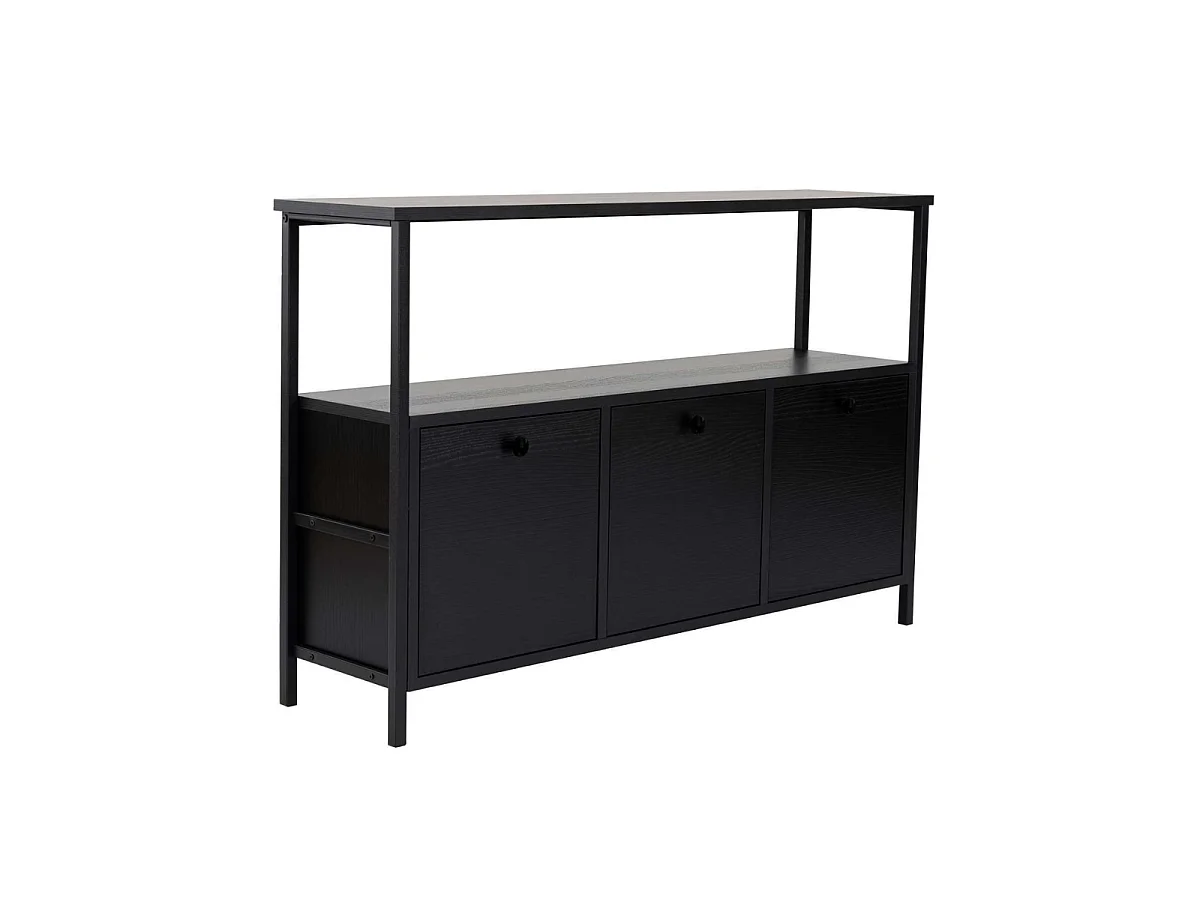 Aparador de 3 puertas con 1 estante superior L120 cm - SIENNA