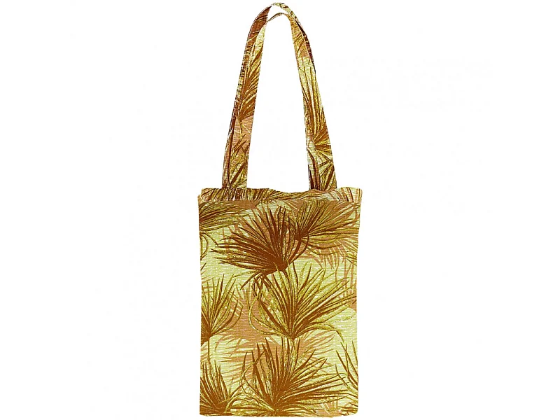 Lot de 2 parures de lit en coton jaune 240 x 220 cm - PALM 8545