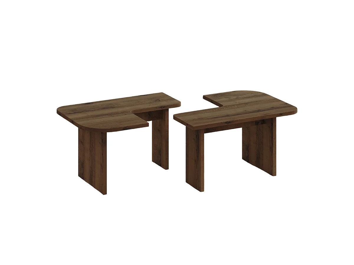 Set van 2 salontafels L90 cm - ADEL