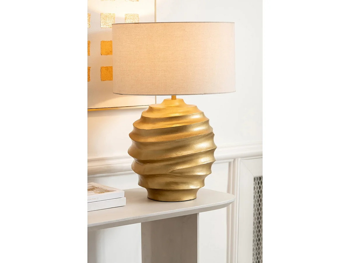 Lampe à Poser Design "Thibaut" 43cm Doré