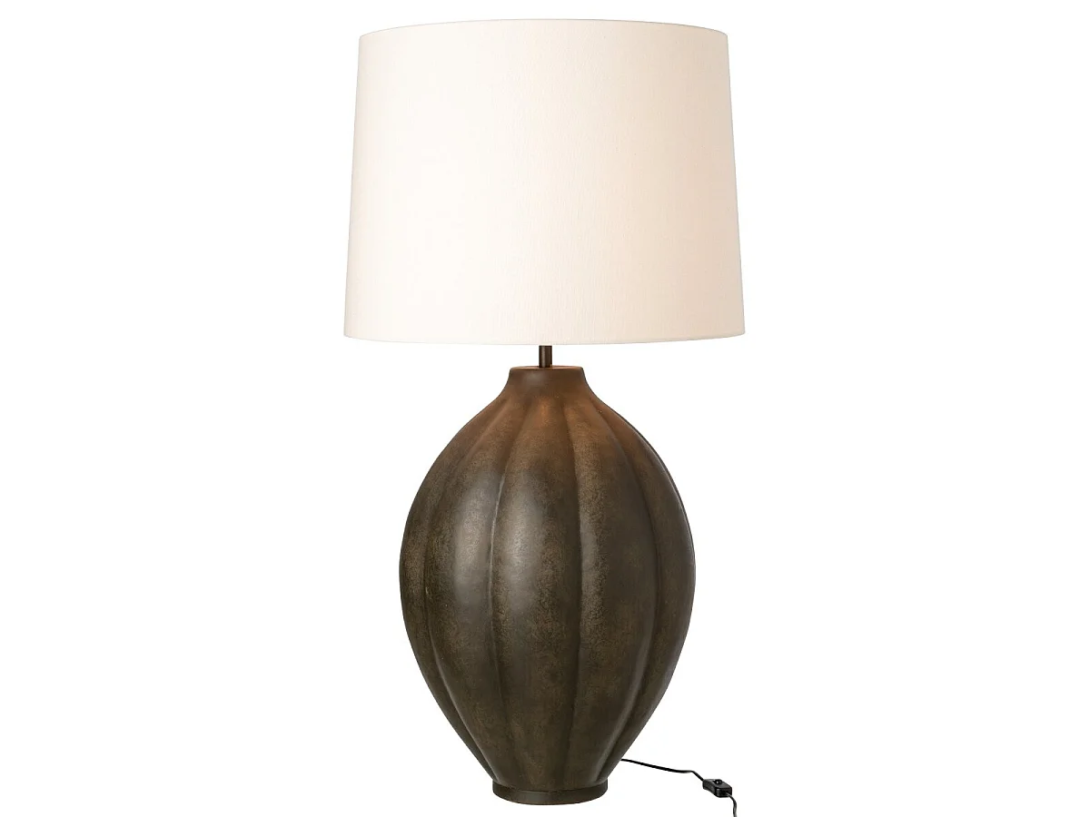 Lampe à Poser Design "Ulysse" 63cm Marron