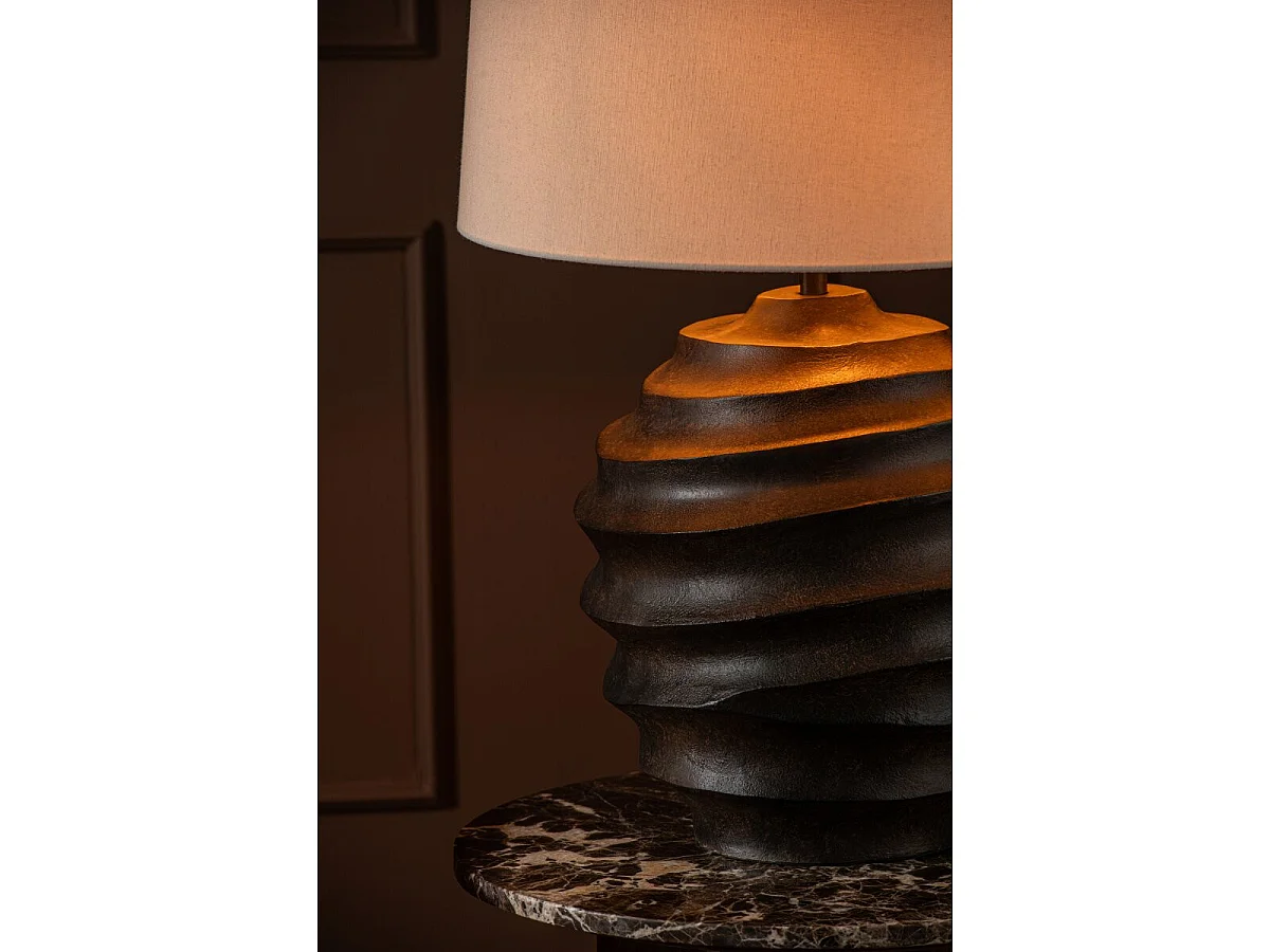 Lampe à Poser Design "Thibaut" 43cm Marron