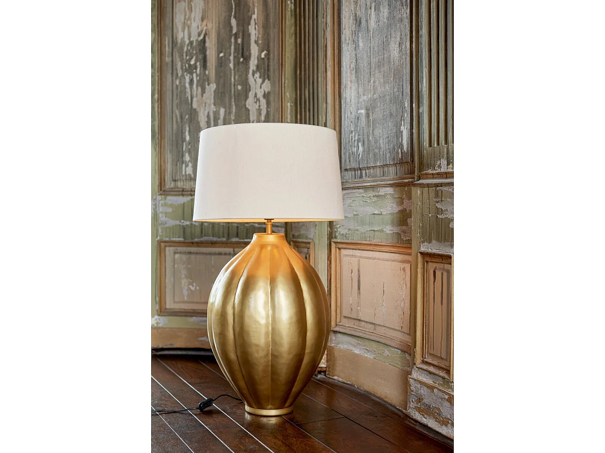 Lampe à Poser Design "Ulysse" 63cm Doré