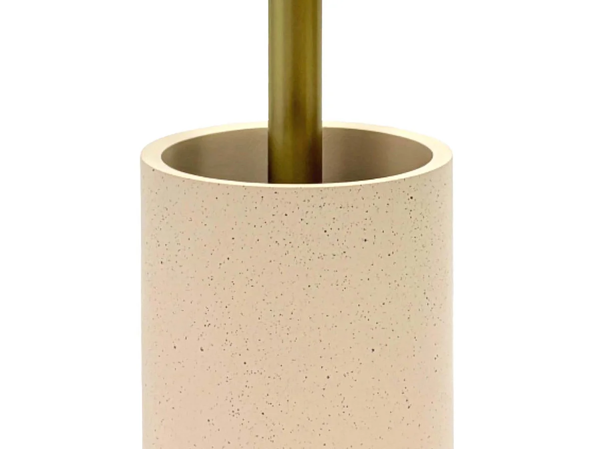 Brosse WC Design "Oria" 36cm Sable