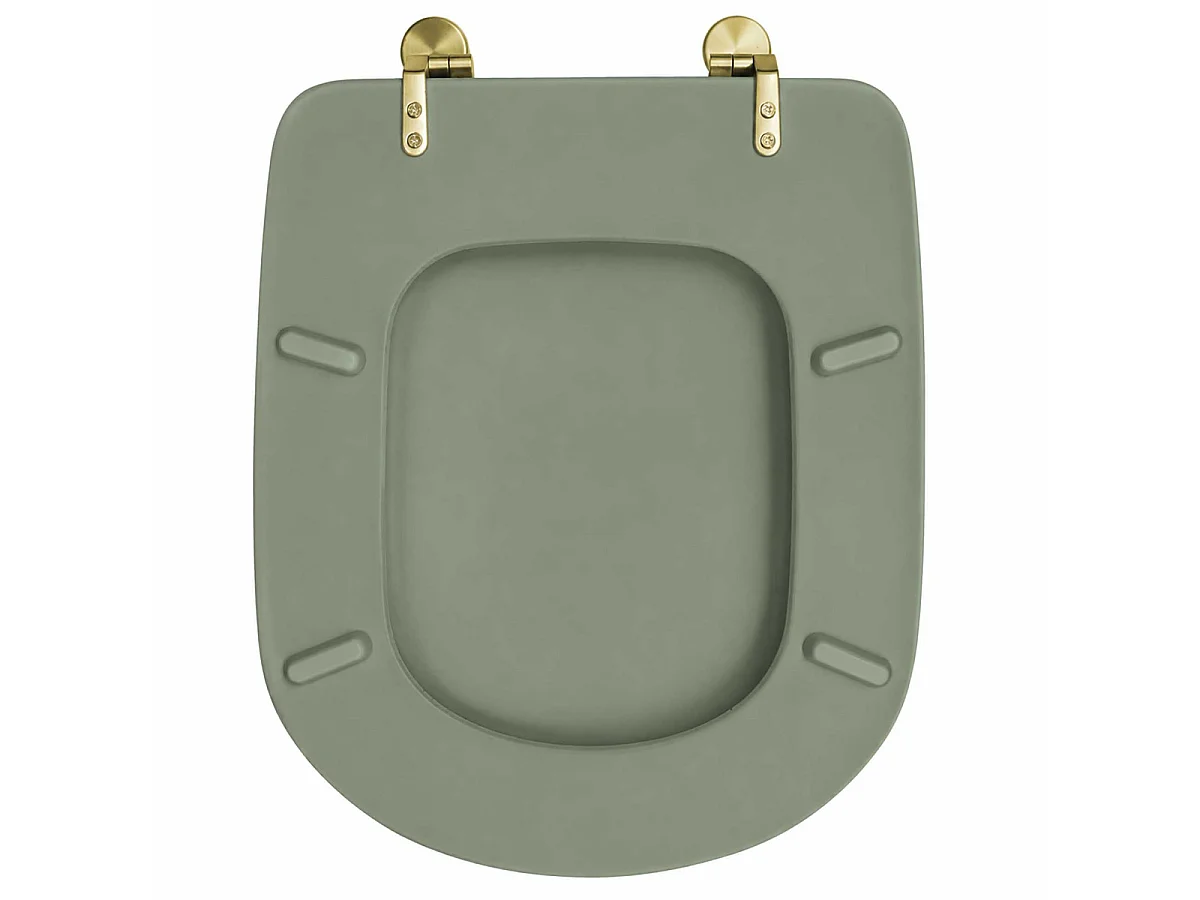 Abattant WC Design "Oria" 44cm Vert Cèdre