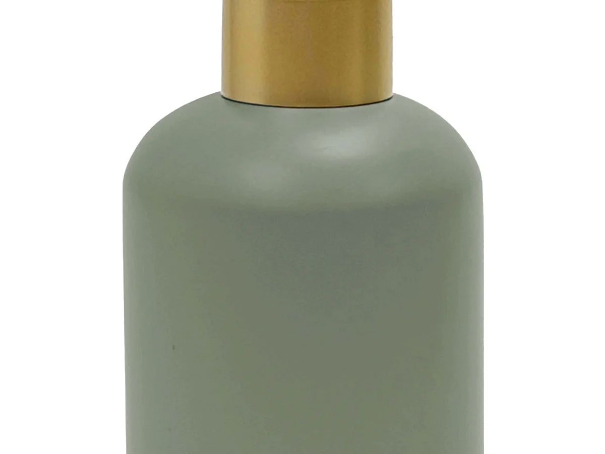 Distributeur de Savon Design "Oria" 17cm Vert Cèdre