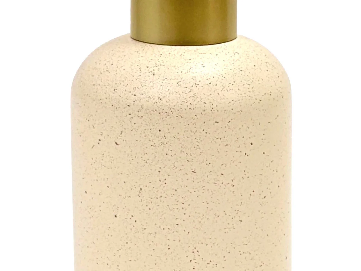 Distributeur de Savon Design "Oria" 17cm Sable