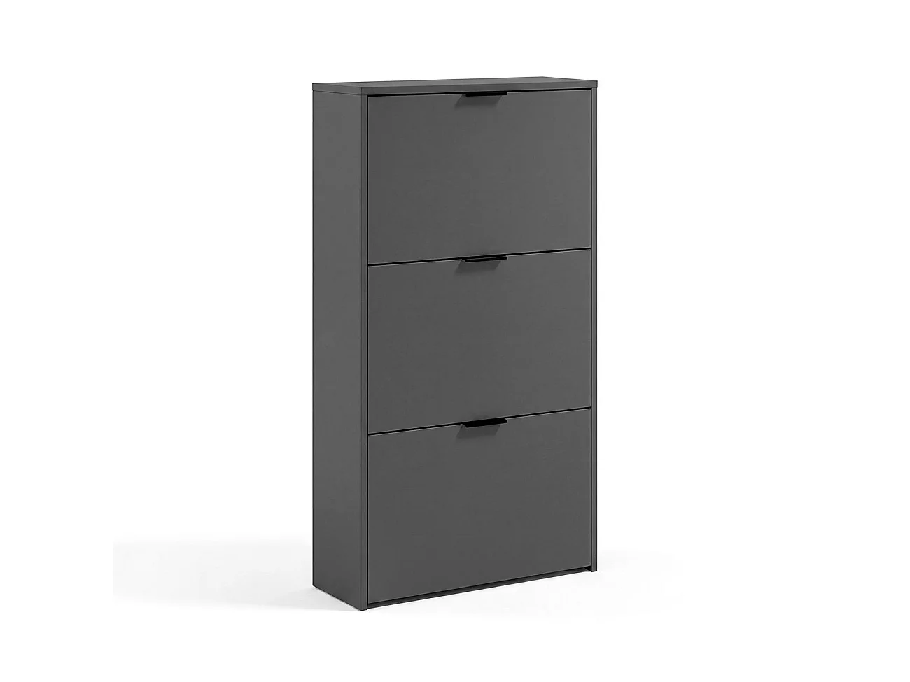 Sapateira Remi de 3 portas Gris Grafito