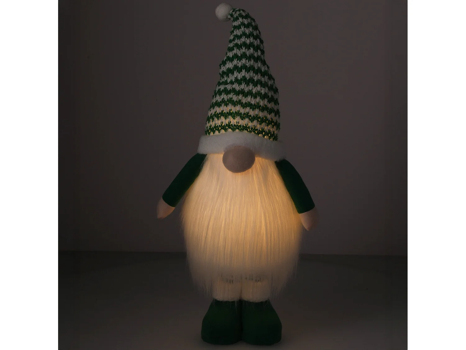 Lutin de Noël lumineux décoratif Jumihome 108 cm AE-437395
