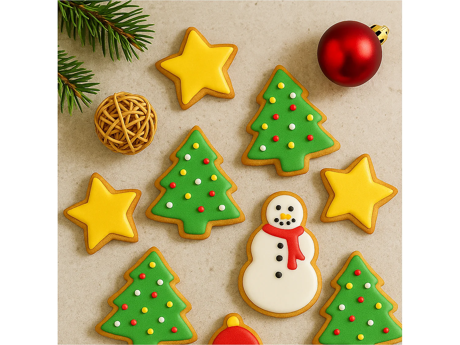 Uitstekende koekjesvormen kerstset 16-delig roestvrij staal zilver 7 cm