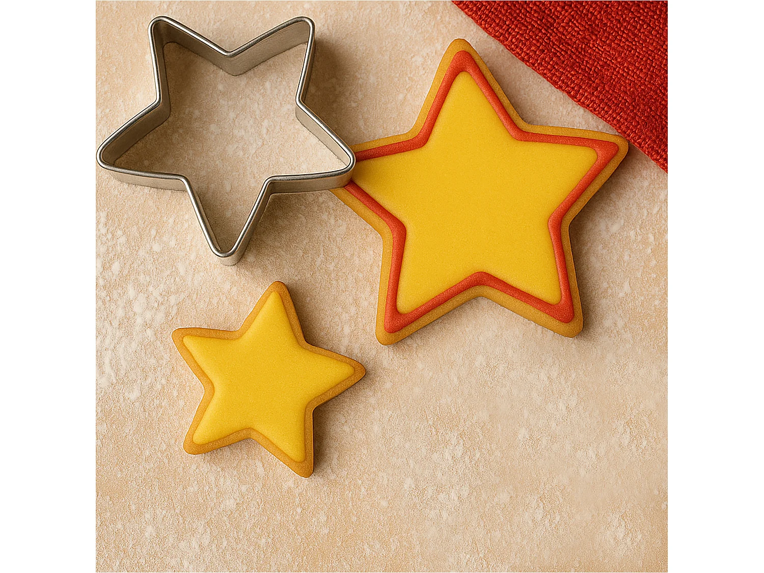 Uitstekende koekjesvormen kerstset 16-delig roestvrij staal zilver 7 cm
