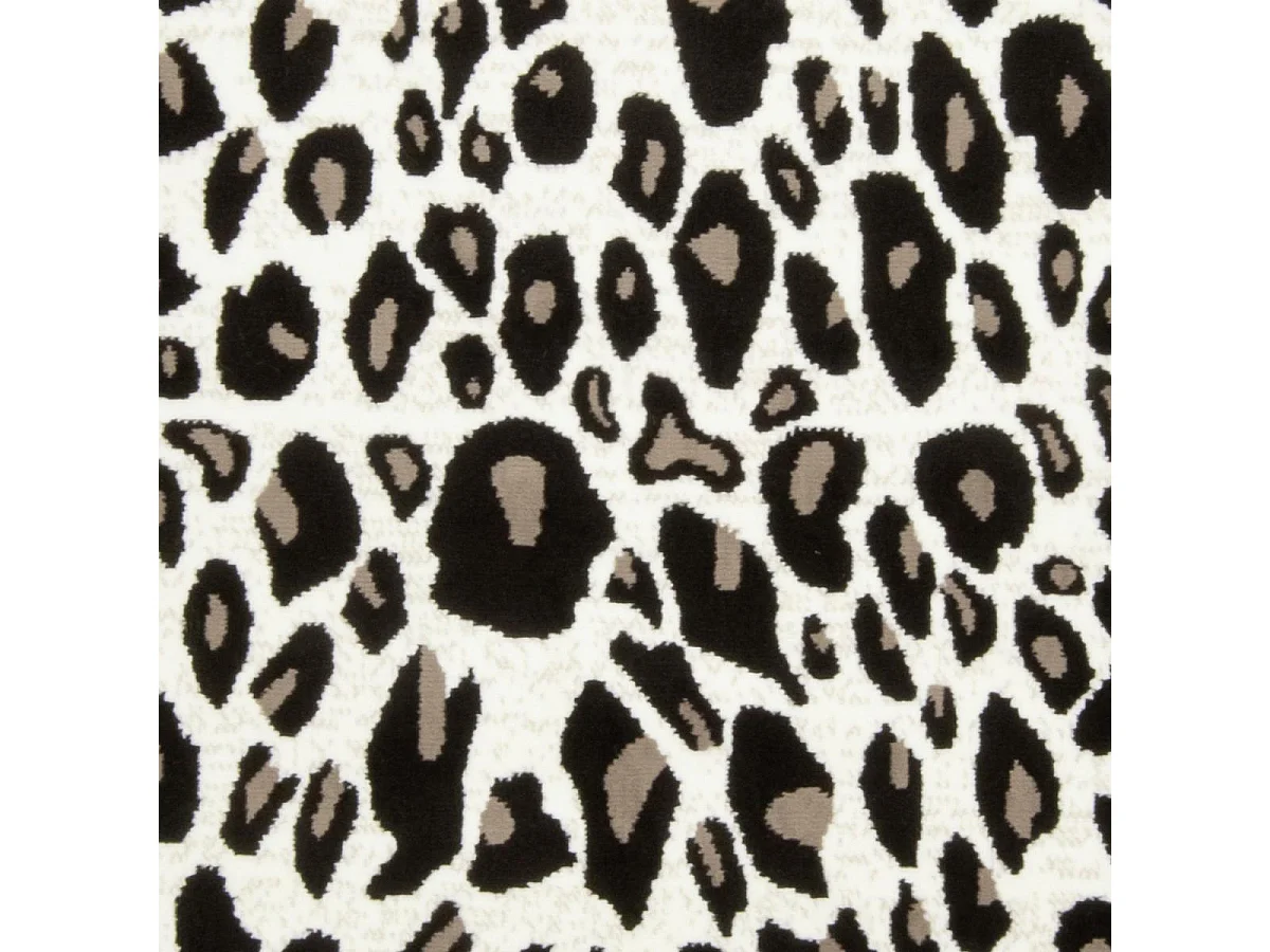 Tapis couloir LYN1 LEOPARD Beige et marron motif félin tacheté