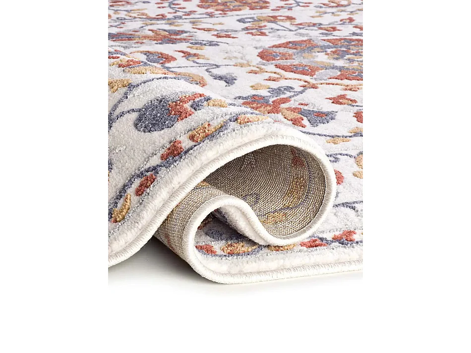 Tapis intérieur - classique avec relief - multicolore - 200 x 290 cm - LULY