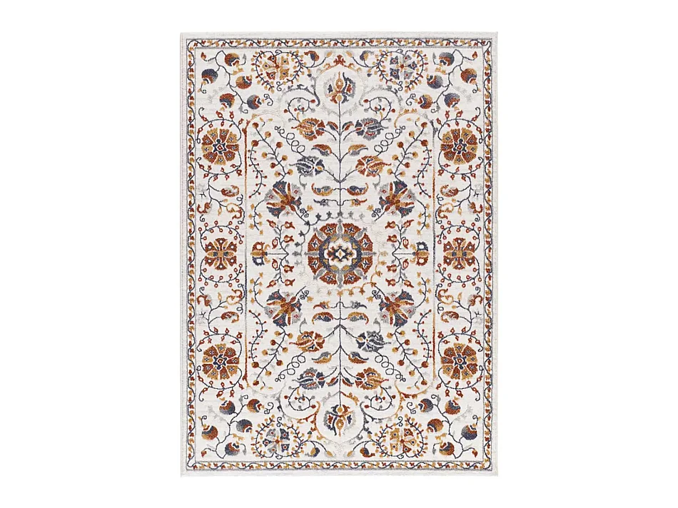 Tapis intérieur - classique avec relief - multicolore - 200 x 290 cm - LULY