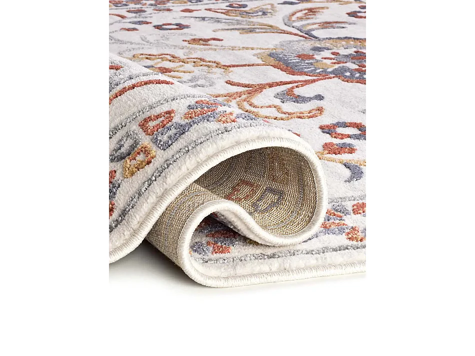 Tapis intérieur - classique avec relief - multicolore - 200 x 290 cm - LULY